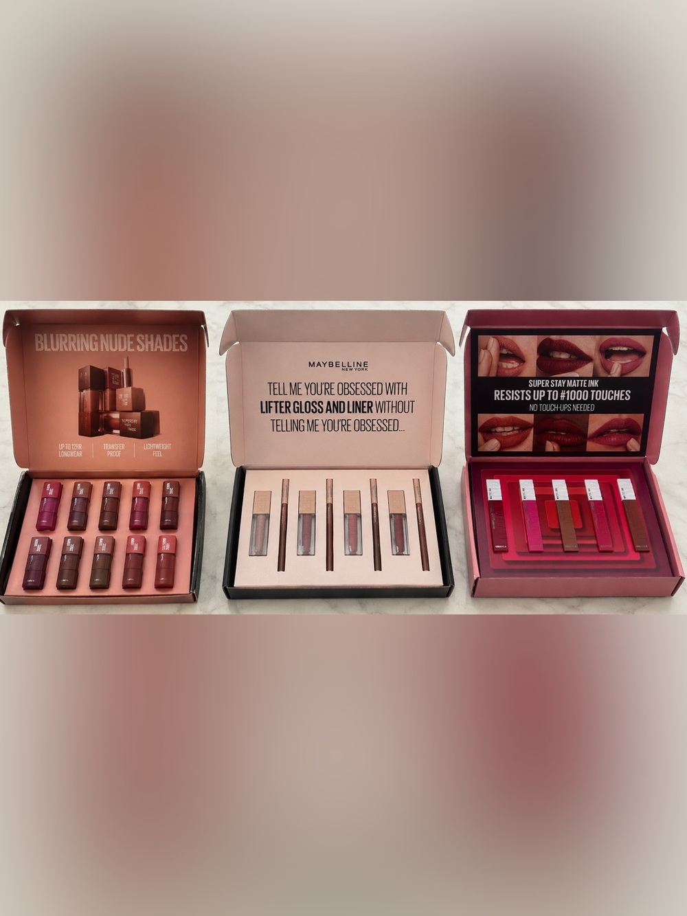 EXCLUSIVE Maybelline PR Collection 24-Piece Lip Bundle | 3 PR Sets